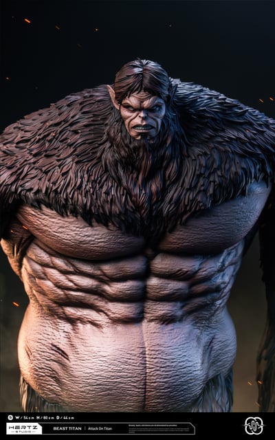 【進擊的巨人】Hertz Studio- 獸之巨人 吉克 獸巨2