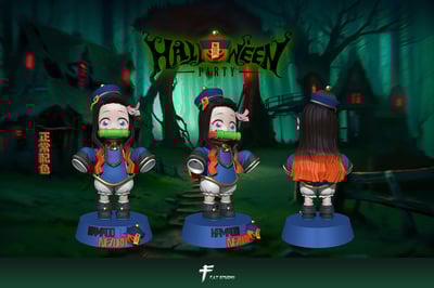 【鬼滅之刃】FIT STUDIO-禰豆子 萬聖節Q版2