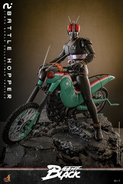 【正版授權】HOTTOYS-假面騎士Black 戰鬥蝗蟲 TMS16112