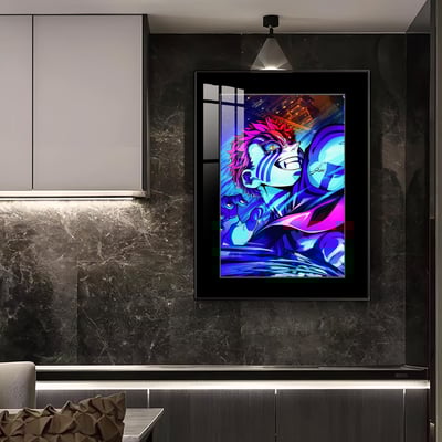 【週邊】橘子工作室－鬼滅之刃 猗窩座側身像 裝飾畫4