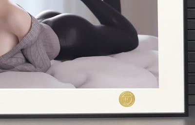 【週邊】H2工作室-毛衣蒂法 最終幻想tifa裝飾畫5