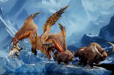 【魔物獵人】BlackFatalisStudio-魔物獵人 轟龍 MonsterHunter Tigrex﻿10