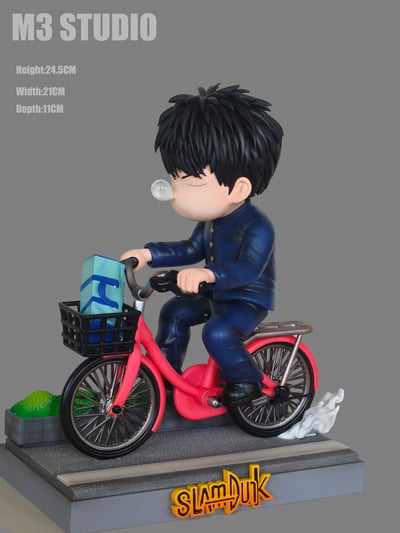 【灌籃高手】M3工作室-Q版 自行車3.0 睡覺流川楓1