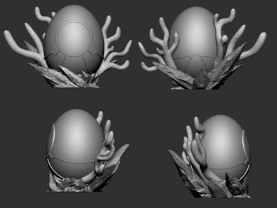 【寶可夢】咕咕 Studio-神獸系列 第一彈 豐緣三神 海陸空4