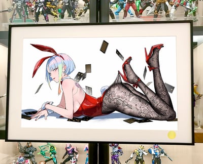 【週邊】星空工作室－賽博龐克：邊緣行者 絲襪露西 裝飾畫1