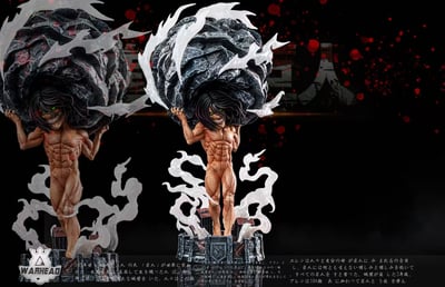 【進擊的巨人】Warhead－名場面 堵門進巨1