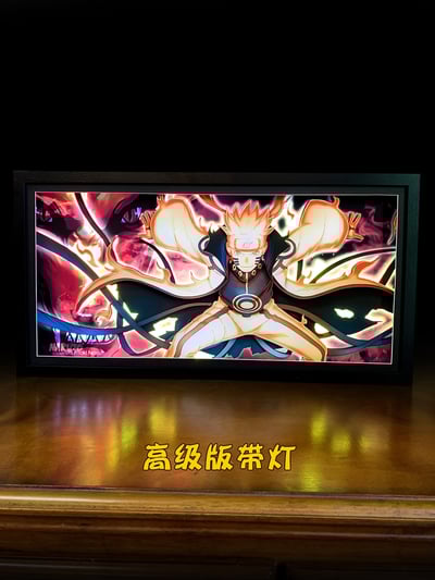 【週邊】神秘畫廊-光導變換六道鳴人3D紙藝立體畫5