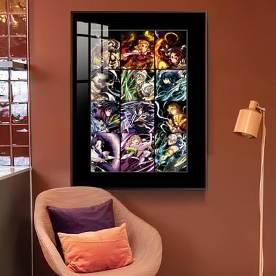 【週邊】橘子工作室－鬼滅之刃 主角團與九柱合集 裝飾畫3