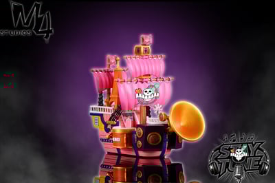 【海賊王】M4工作室-全員船系列 第二十九彈 啊普海賊船 STAY TUNE 號1