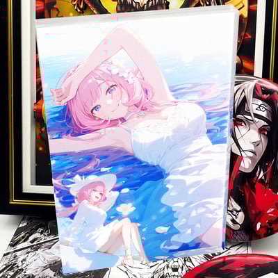 【週邊】阿喵畫社-愛莉希雅透明卡磚1