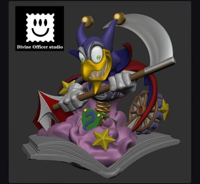 【遊戲王】神官工作室-鐮刀惡魔鳥1