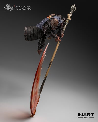 【正版授權】INART-黑神話：悟空 天命人青銅套 1/12 可動人偶8