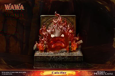 【宮崎駿】 wawa工作室-桌面小擺飾 生氣的卡西法1