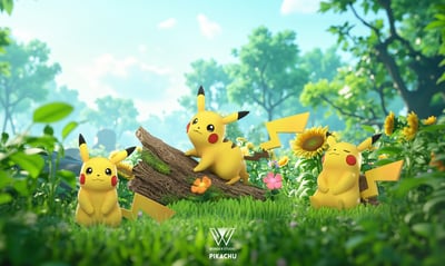 【寶可夢】玩得Wonder studio-皮卡丘1