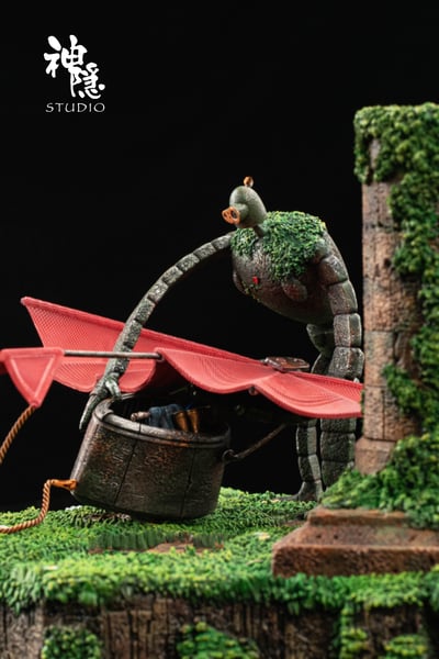 【宮崎駿】神隱工作室-回憶定格拼接群像系列 天空之城‧雲上的初遇4