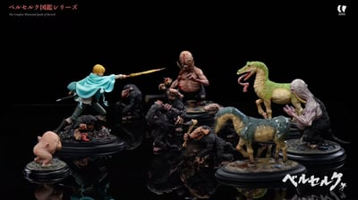 【烙印勇士】BIHS工作室-桌上級劍風傳奇圖鑑 第三彈 狐狸 賽爾彼高serpico與獸鬼的戰鬥9