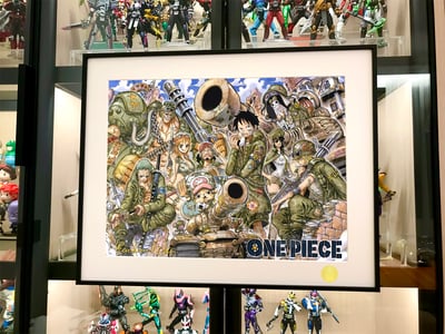 【週邊】星空工作室－海賊王 草帽軍團 裝飾畫1