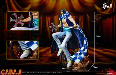 【海賊王】大熊社-巴基海賊團 初登場造型 摩奇 & 卡巴吉6