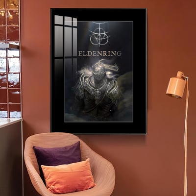 【週邊】橘子工作室－艾爾登法環 褪色者 騎士之魂 裝飾畫＆色紙3