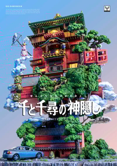 【宮崎駿】白鹿-studio-宮崎駿系列 第二彈 千與千尋8