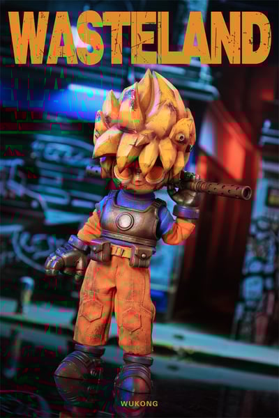 【原創授權】WeArtDoing-廢核戰記 末日大聖 草帽船長13