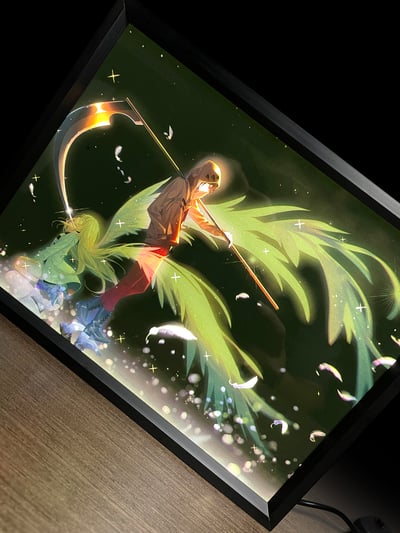 【週邊】萌萌匠-殺戮天使藍牙音箱導光畫3