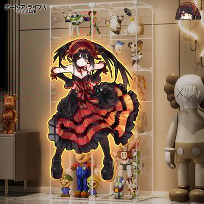 【週邊】阿喵畫社-時崎狂三燈帶畫6