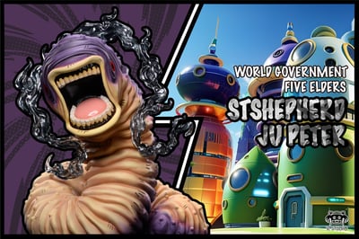 【海賊王】YZ工作室-未來島 蛋尖島 第16彈 農事武神 沙蟲‧庇特聖1