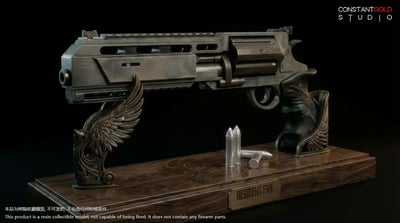 【惡靈古堡】CGS恒金工作室－安魂左輪 Requiem 收藏級模型4