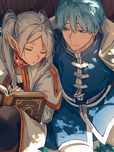 【週邊】星空工作室－葬送的芙莉蓮 午睡的芙莉蓮 裝飾畫3