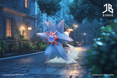 【寶可夢】精寶工作室 JB Studio-圖鑑系列 Mega 寶石海星2