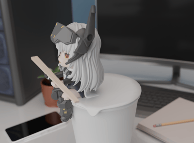 【正版授權】SWIF-勝利女神 泡麵壓公仔14