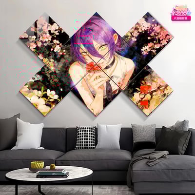 【週邊】阿喵畫社－花海 蕾塞 八宮格背景牆3