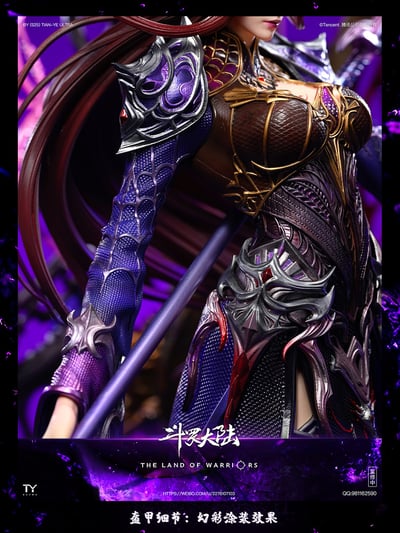 【正版授權】TYultra x 騰訊影片-雙神戰雙神系列雕像 第一彈 比比東 羅剎神10