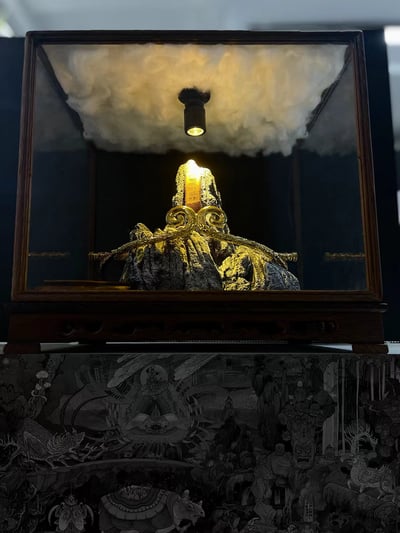 【週邊】千鳥社-黑神話悟空緊箍咒金箍棒孫悟空西遊記五行山擺件3