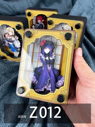 【週邊】萌萌匠-更衣人偶墜入愛河 喜多川海夢3D立體方磚擺台裝飾畫10