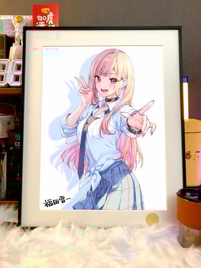 【週邊】星空工作室－更衣人偶墜入愛河 微笑喜多川 裝飾畫3