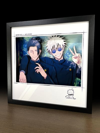 【週邊】萌萌匠-咒術迴戰 五條悟X夏油傑 唯一摯友裝飾畫5