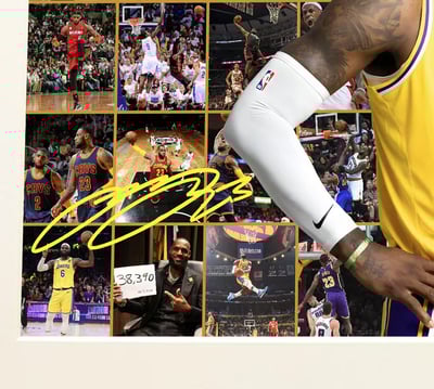 【週邊】H2工作室-NBA勒布朗詹姆斯老詹姆士裝飾畫4