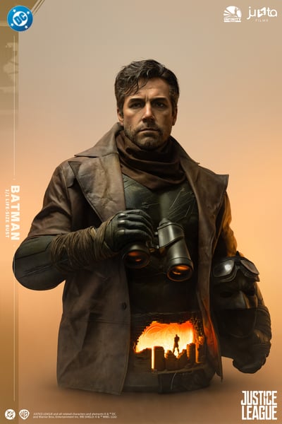 【正版授權】開天工作室 × Juxta Films－查克・史奈德版正義聯盟 噩夢版 蝙蝠俠 半身像1