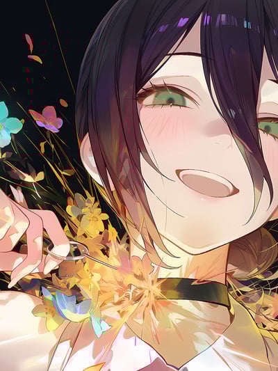 【週邊】星空工作室-爆炸蕾塞 電鋸人鏈鋸人Chainsaw Man電次瑪奇瑪帕瓦動畫裝飾畫4