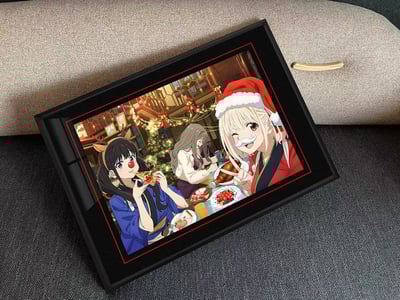 【週邊】千鳥社-莉可麗絲聖誕錦木千束井上瀧奈裝飾畫4