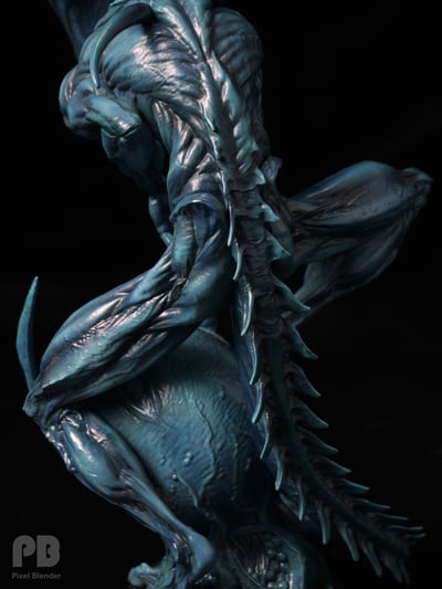 【異形】Pixel Blender Studios PB工作室－異形小雕像7