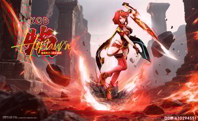 【異度神劍】KOD Studio-異度之刃 機甲輕雕 第一彈 焰1