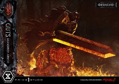 【正版授權】Prime 1 Studio－劍風傳奇 格斯 狂戰士甲冑版18