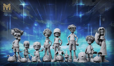 【數碼寶貝】MINE 圖鑑補全工作室－人物系列 第一彈 初代1