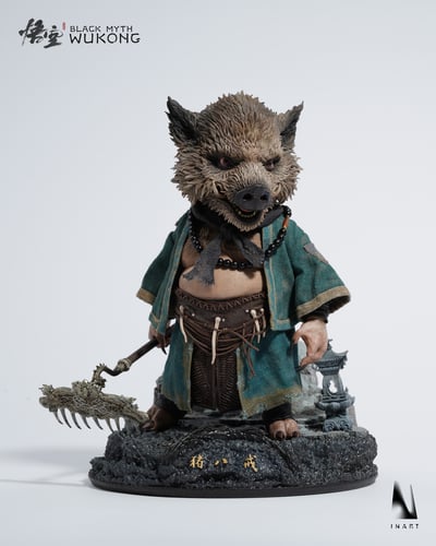 【正版授權】INART-黑神話：悟空 豬八戒 收藏級可動人偶7
