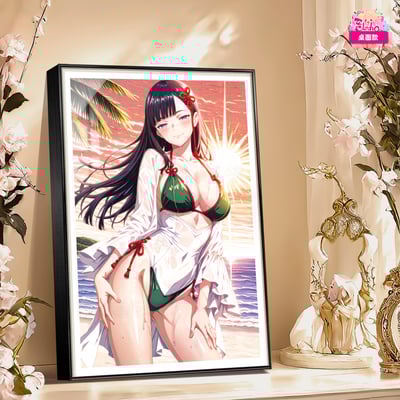 【週邊】阿喵畫社－魔都精兵的奴隸 黃昏 泳裝山城戀 裝飾畫1