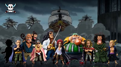 【海賊王】A+研究所-頂上戰爭 紅團 第七彈 怒吼·嘎布3