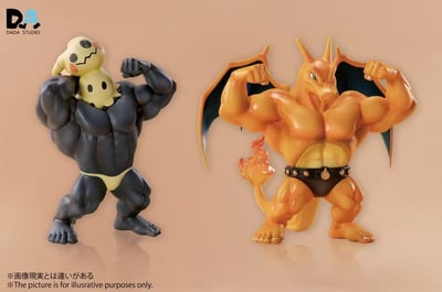 【寶可夢】DA工作室-肌肉石像噴火龍5